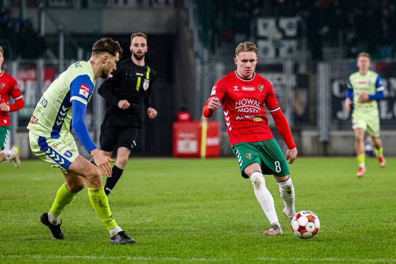 Football. Betclic II Liga. Zaglebie Sosnowiec - Sandecja Nowy Sacz. 24.02.2026
