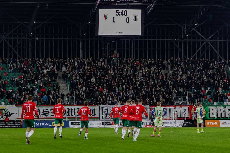 Football. Betclic II Liga. Zaglebie Sosnowiec - Sandecja Nowy Sacz. 24.02.2026