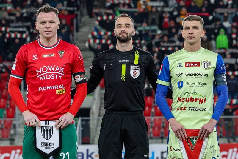Football. Betclic II Liga. Zaglebie Sosnowiec - Sandecja Nowy Sacz. 24.02.2026