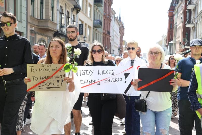 March of Silence. Torun. 06.07.2025