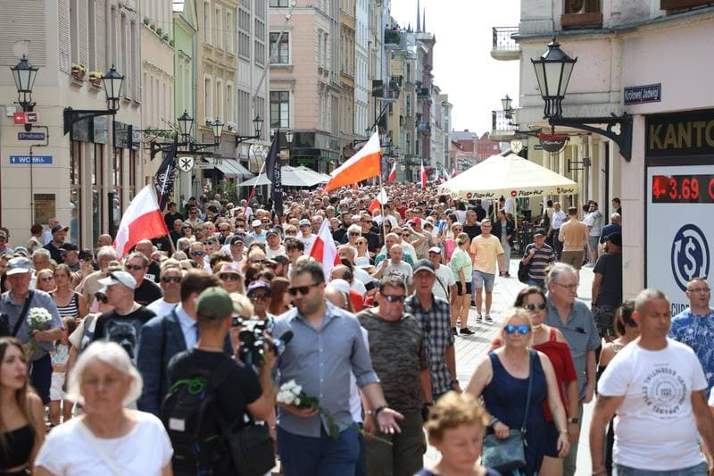 March of Silence. Torun. 06.07.2025