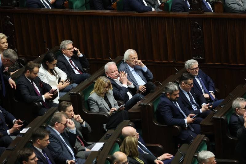 55th Session of the 10th Sejm. Warsaw. 16.04.2026