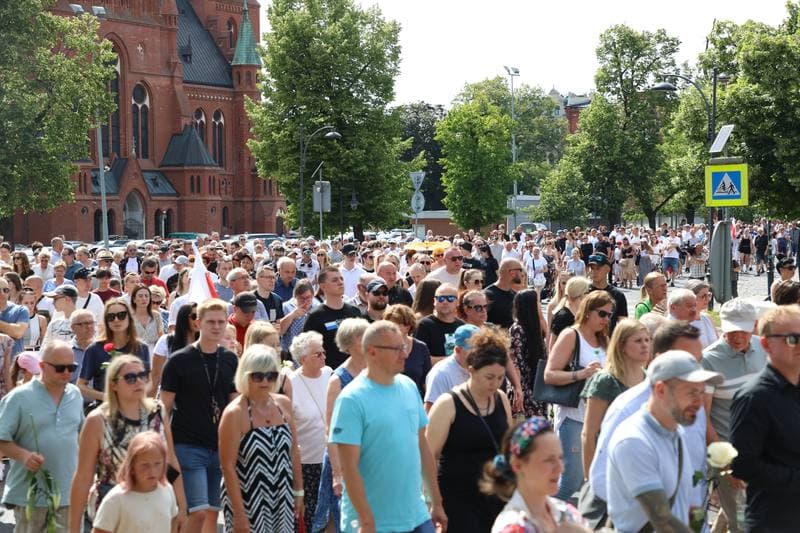 March of Silence. Torun. 06.07.2025