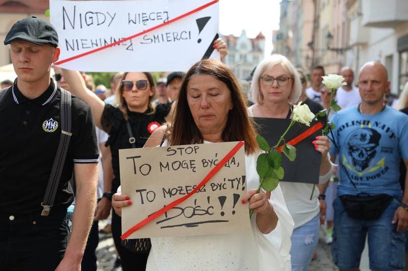 March of Silence. Torun. 06.07.2025