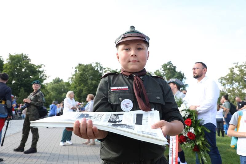 Celebration of the 81st Anniversary of the Warsaw Uprising. Torun. 01.08.2025