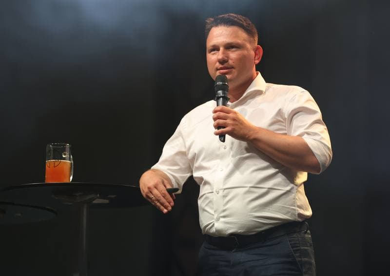 Slawomir Mentzen. Beer with Mentzen. Torun. 06.09.2025