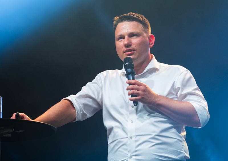 Slawomir Mentzen. Beer with Mentzen. Torun. 06.09.2025