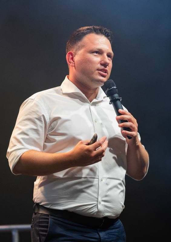 Slawomir Mentzen. Beer with Mentzen. Torun. 06.09.2025
