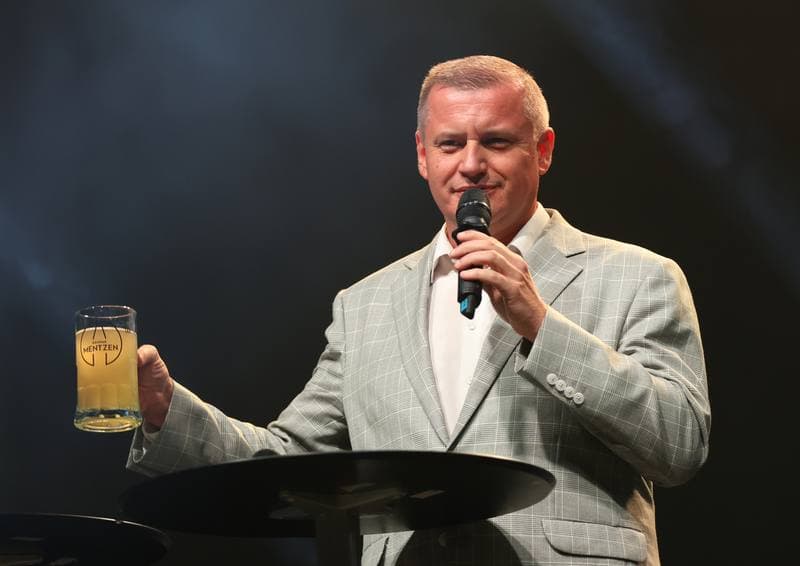 Slawomir Mentzen. Beer with Mentzen. Torun. 06.09.2025