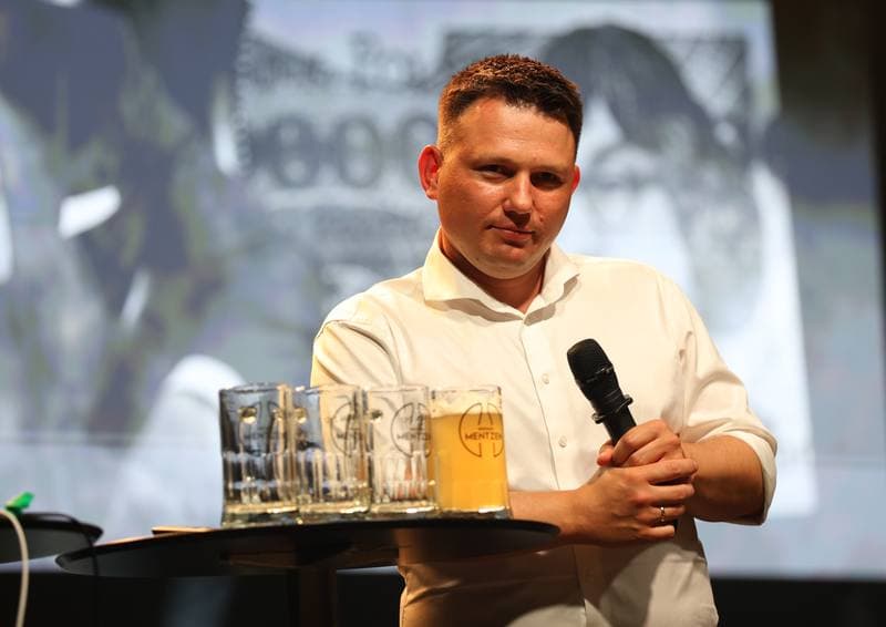 Slawomir Mentzen. Beer with Mentzen. Torun. 06.09.2025