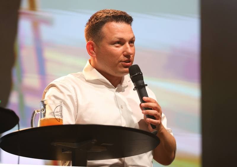 Slawomir Mentzen. Beer with Mentzen. Torun. 06.09.2025