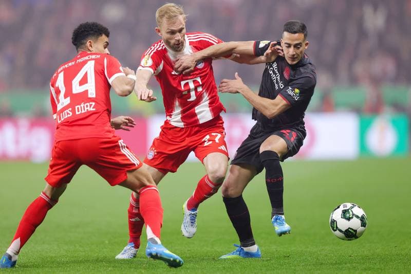 Football. German Cup. Bayer Leverkusen - Bayern Munich. 22.04.2026