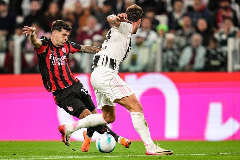 Football. Serie A. Juventus - AC Milan. 05.10.2025