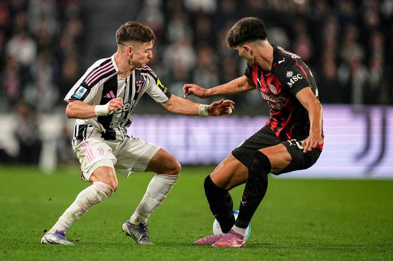 Football. Serie A. Juventus - AC Milan. 05.10.2025