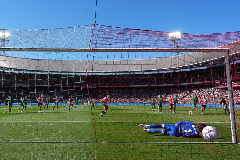 Football. Eredivisie. Feyenoord - FC Groningen. 25.04.2026