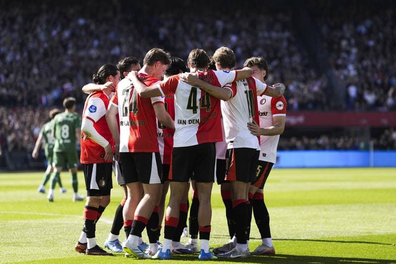 Football. Eredivisie. Feyenoord - FC Groningen. 25.04.2026