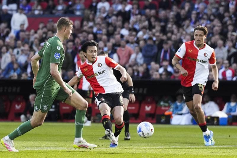 Football. Eredivisie. Feyenoord - FC Groningen. 25.04.2026