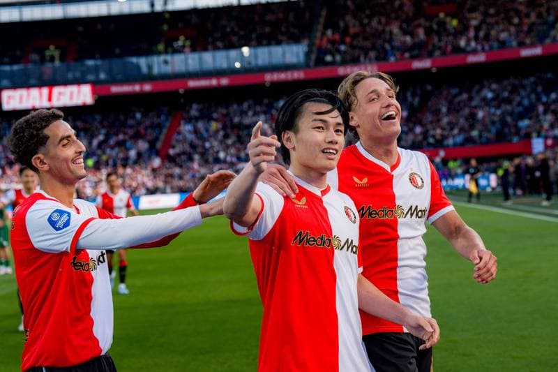 Football. Dutch Eredivisie. Feyenoord - FC Groningen. 25.04.2026