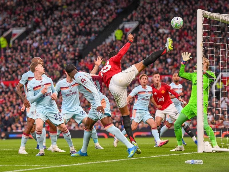 Football. Premier League. Manchester United - Brentford. 27.04.2026