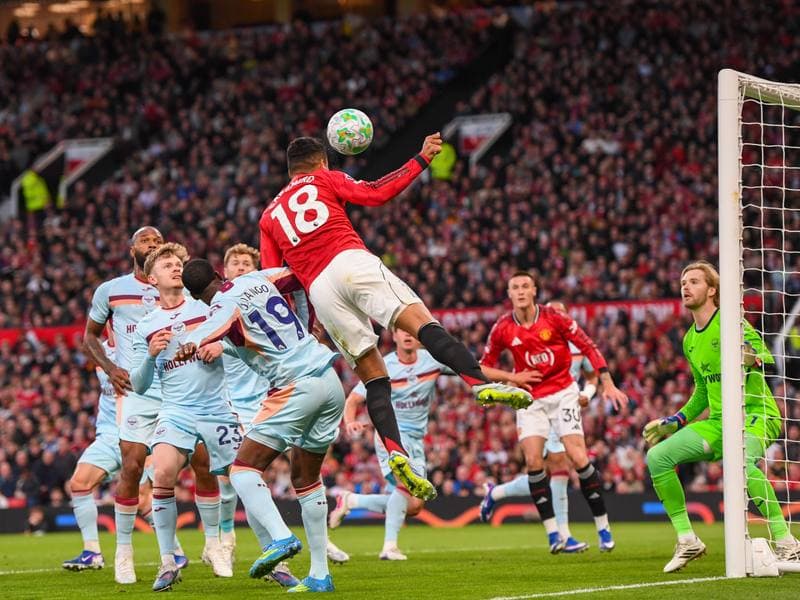 Football. Premier League. Manchester United - Brentford. 27.04.2026