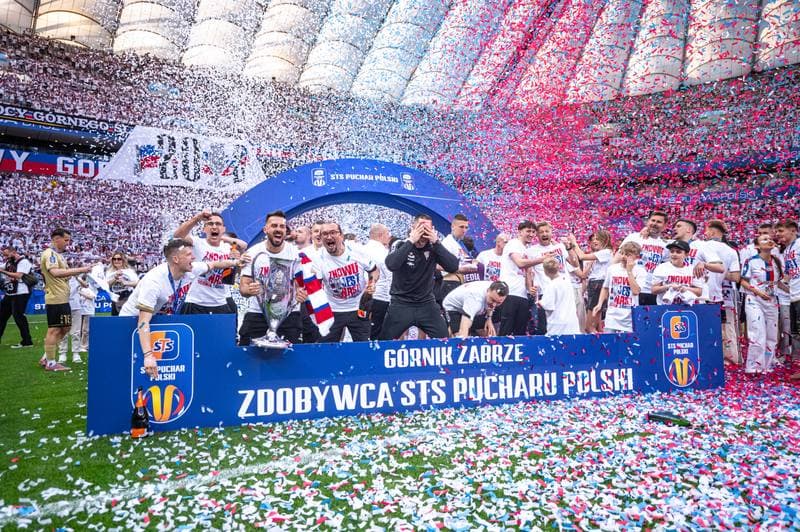 Football. STS Puchar Polski. Gornik Zabrze - Rakow Czestochowa. 02.05.2026