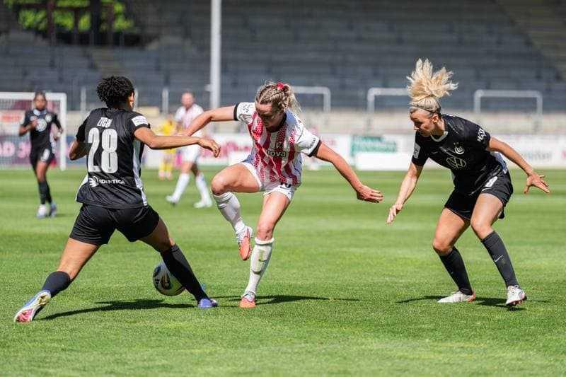 Football. Google Pixel Frauen-Bundesliga. SC Freiburg - VfL Wolfsburg. 09.05.2026