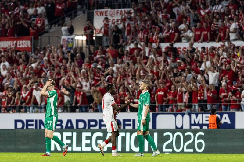 Football. 2.Bundesliga. Rot-Weiss Essen - SpVgg Greuther Furth. 22.05.2026