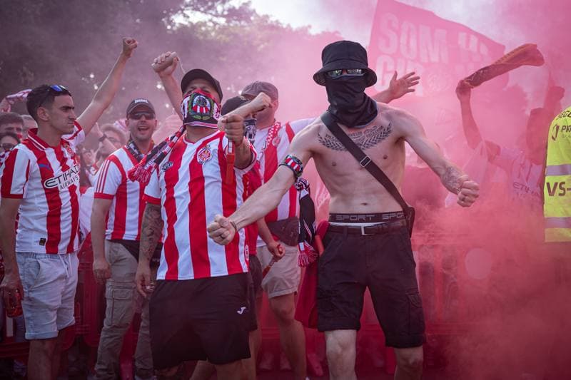 Football. La Liga. Girona FC - Elche CF. 16.03.2026
