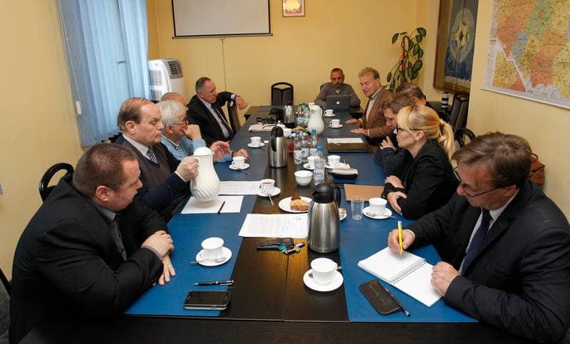 Football. Slaski Zwiazek Pilki Noznej. Debate. 17.10.2014