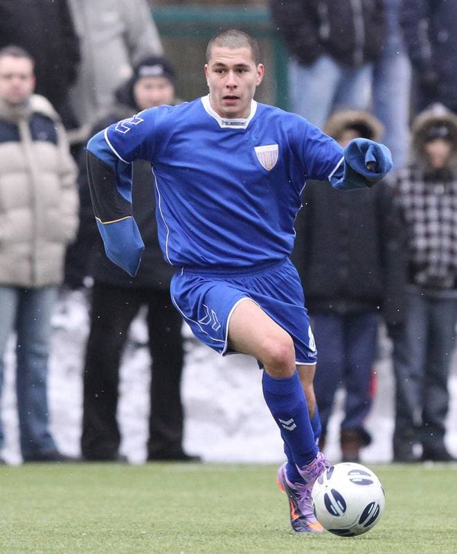 Football. Sparing. Zaglebie Sosnowiec - Polonia Bytom. 21.01.2011
