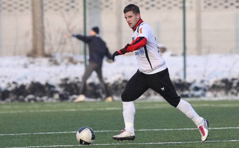 Football. Sparing. Gornik Zabrze - Janina Libiaz. 28.01.2011