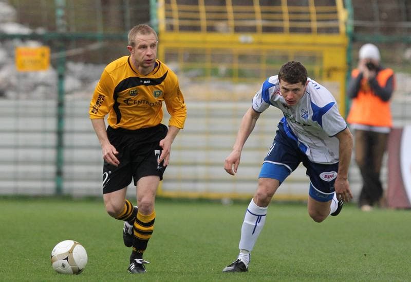 Football. I Liga. GKS Katowice - MKS Kluczbork. 10.04.2011