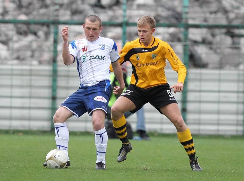 Football. I Liga. GKS Katowice - MKS Kluczbork. 10.04.2011