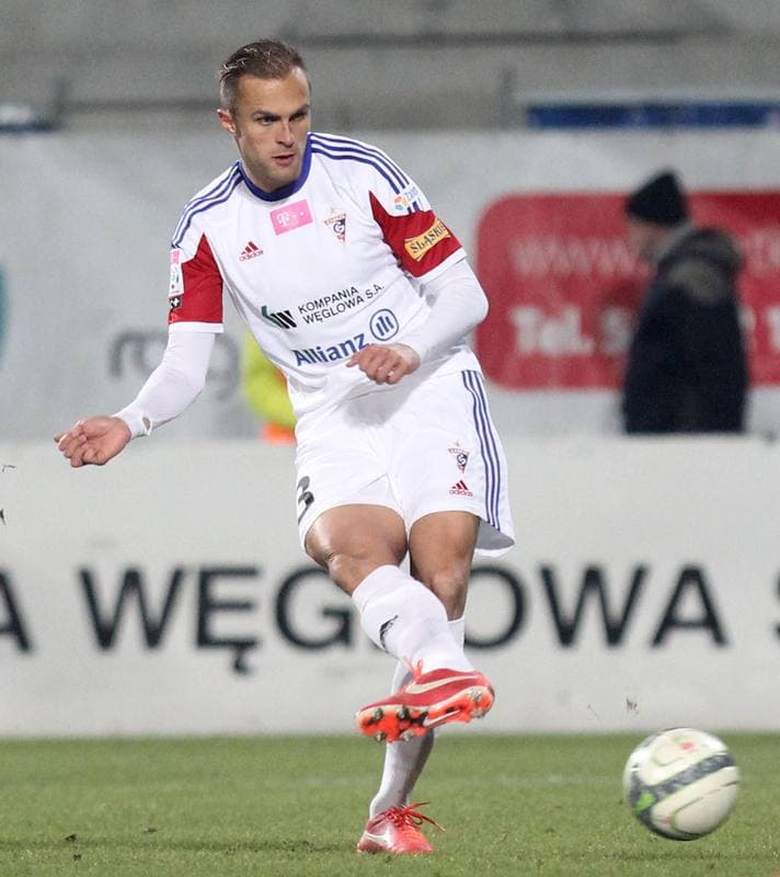 Football. T-Mobile Ekstraklasa. Gornik Zabrze - Widzew Lodz. 03.12.2013