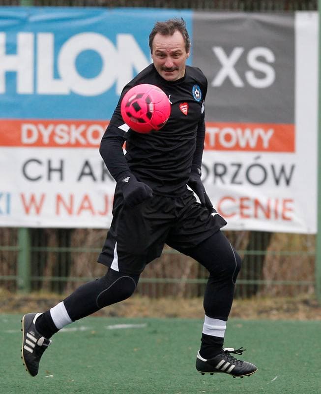 Football. Slask Oldboys. Slascy Trenerzy. 12.01.2014