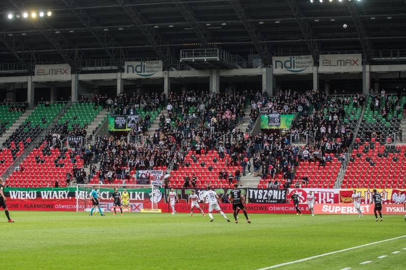 Football. Fortuna I Liga. GKS Tychy - LKS Lodz. 13.06.2021
