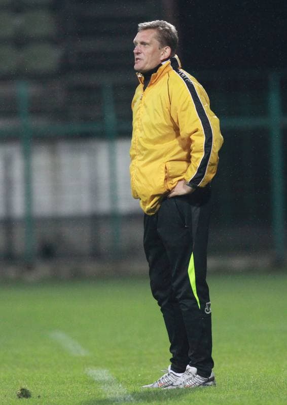 Football. Sparing. GKS Katowice - Polonia Laziska Gorne. 24.07.2010