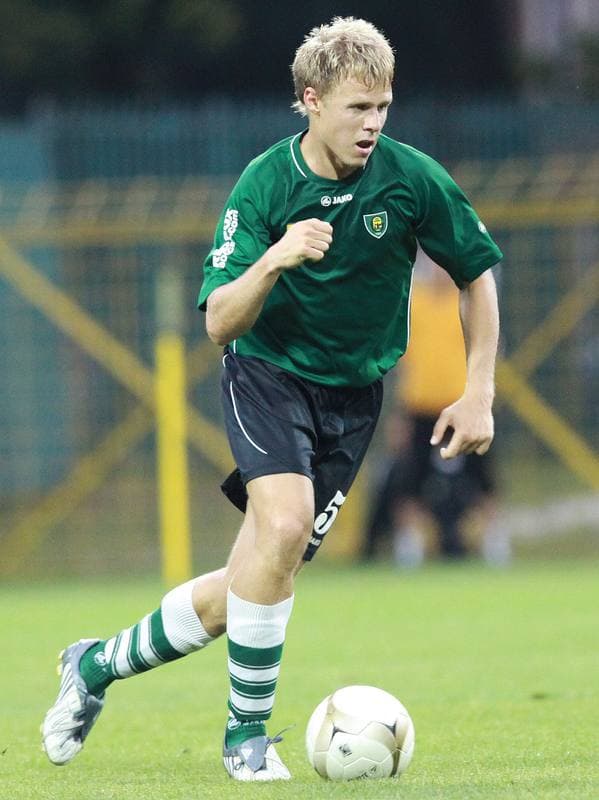 Football. Sparing. GKS Katowice - Polonia Laziska Gorne. 24.07.2010