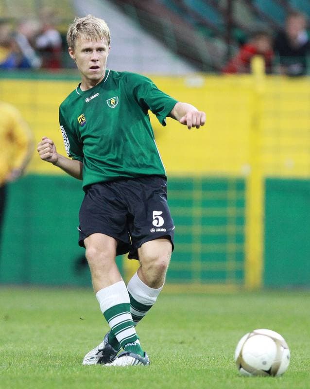 Football. Sparing. GKS Katowice - Polonia Laziska Gorne. 24.07.2010