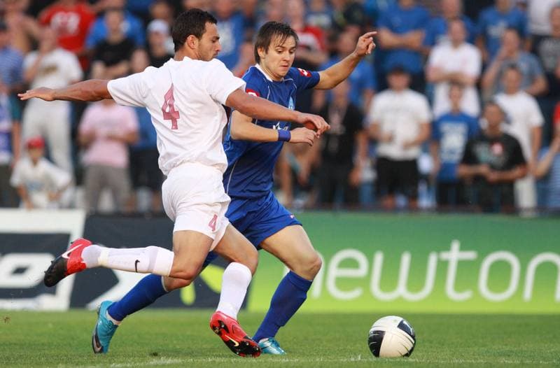 Football. Europa League. Ruch Chorzow - Valletta FC. 22.07.2010