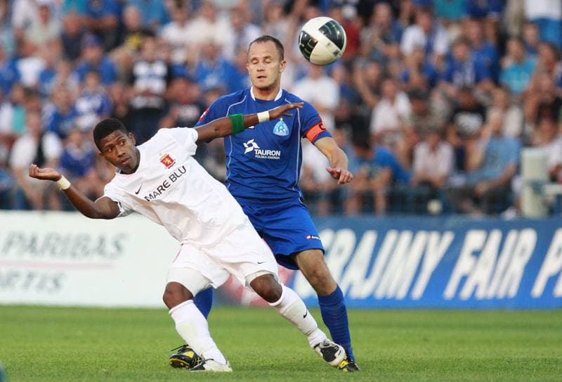 Football. Europa League. Ruch Chorzow - Valletta FC. 22.07.2010