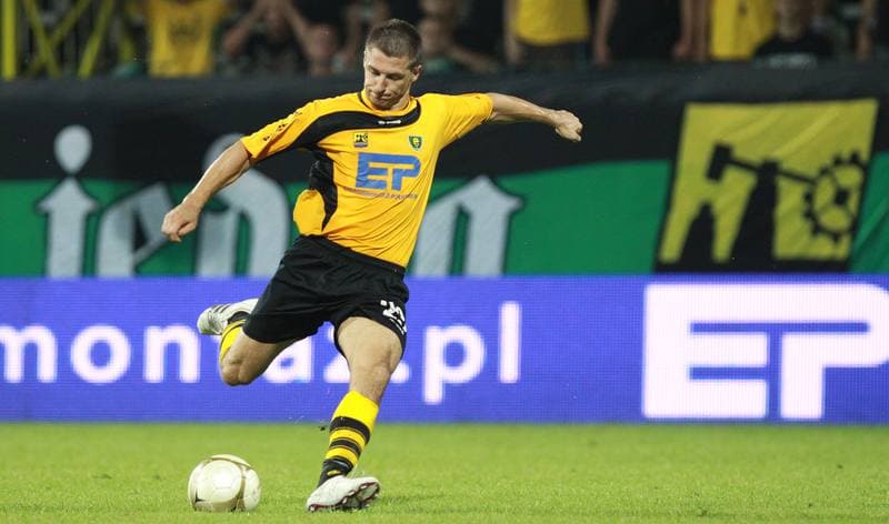 Football. I liga. GKS Katowice - Warta Poznan. 13.08.2010