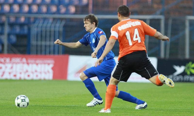 Football. European League. Ruch Chorzow - Szachtior Karaganda. 08.07.2010