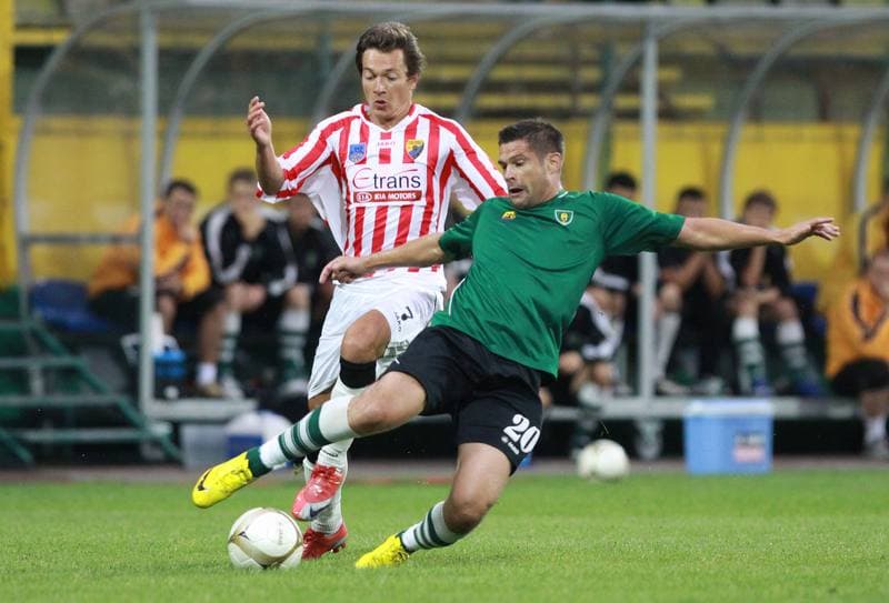 Football. Sparing. GKS Katowice - Polonia Laziska Gorne. 24.07.2010