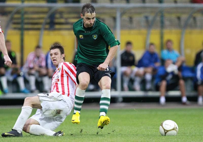 Football. Sparing. GKS Katowice - Polonia Laziska Gorne. 24.07.2010