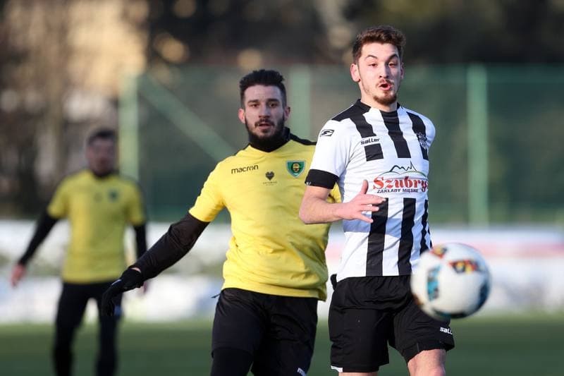 Football. Sparing. GKS Katowice - Sandecja Nowy Sacz. 19.01.2019