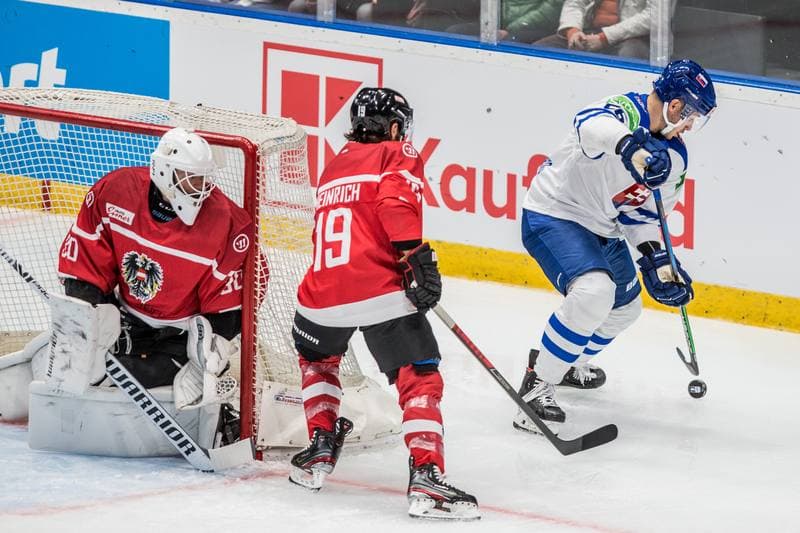 Ice Hockey. Olympic Qualification Tournament. Slovakia - Austria. 26.08.2021