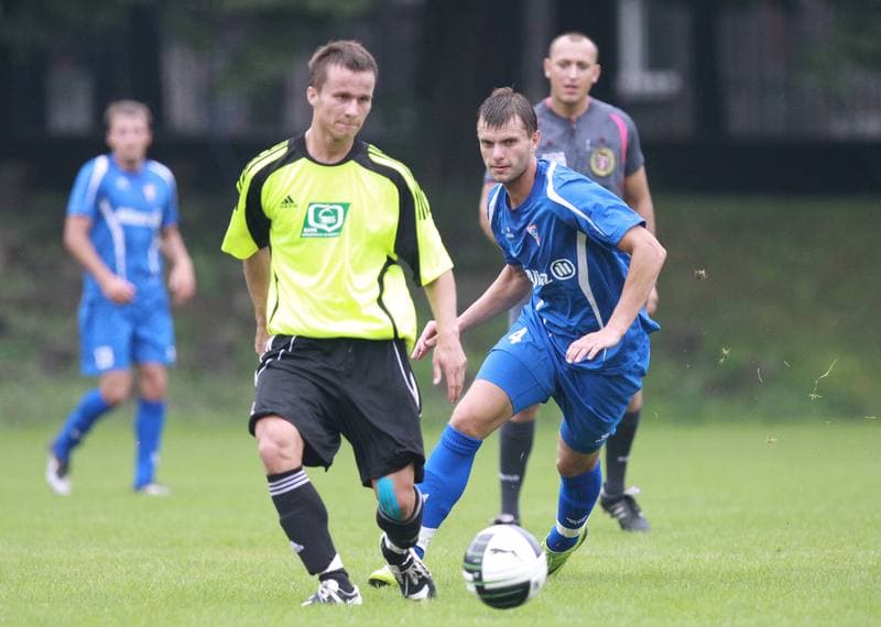 Football. Sparing. Gornik Zabrze - LZS Lesnica. 31.07.2010