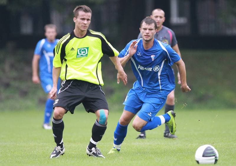 Football. Sparing. Gornik Zabrze - LZS Lesnica. 31.07.2010