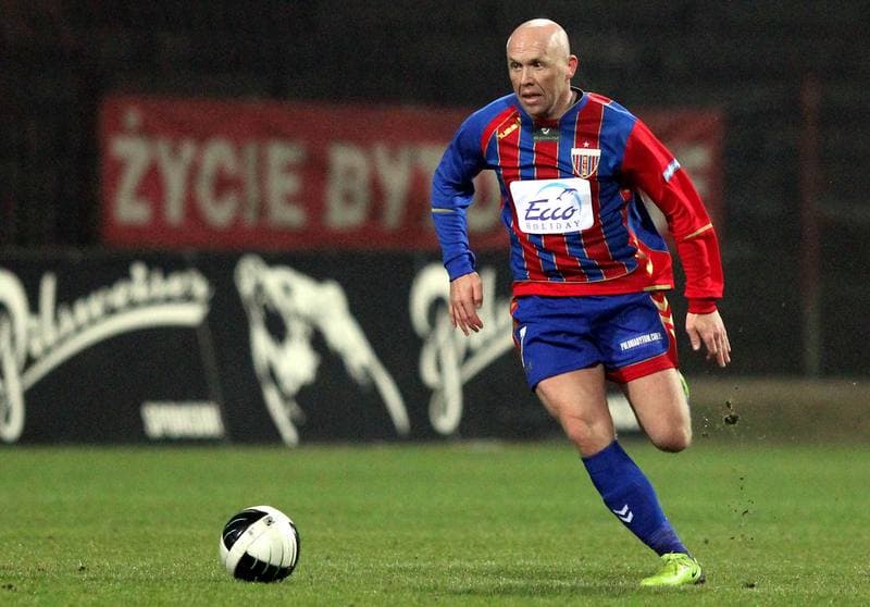Football. Ekstraklasa. Polonia Bytom - Wisla Krakow. 20.03.2011